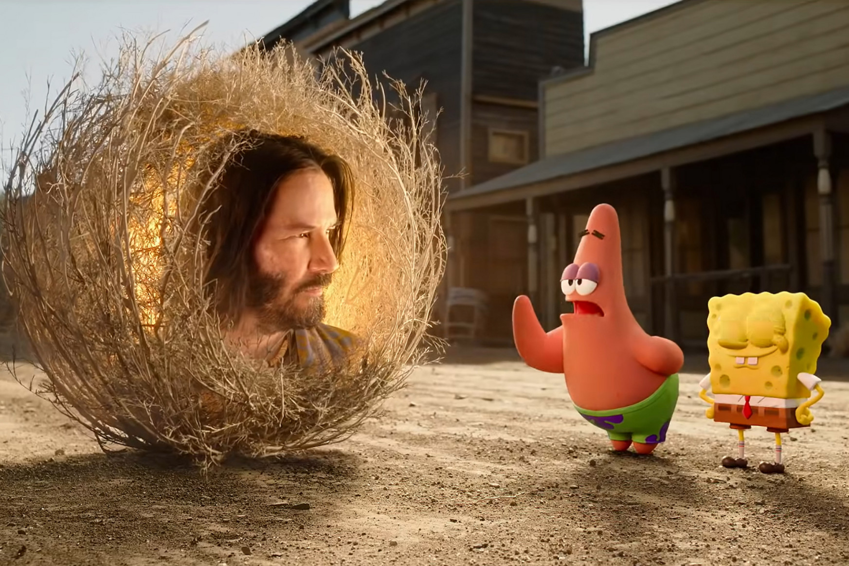Az új Spongyabob-film elpazarolta Keanu Reevest