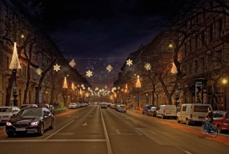 Zöld karácsonyi díszkivilágítás lesz idén Budapesten