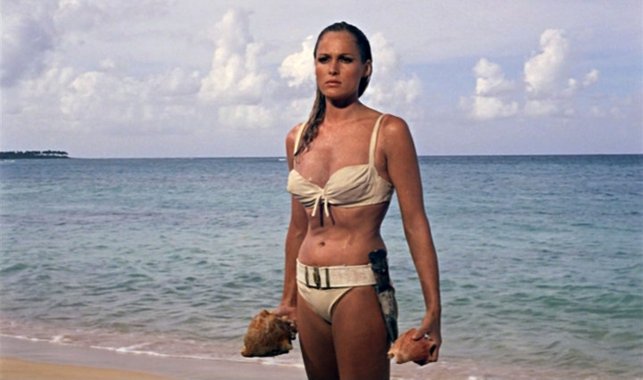 Ursula Andress az első Bond-filmben, az 1962-es Dr. Nóban – Fotó: EON PRODUCTIONS/COLLECTION CHRISTOPHEL VIA AFP
