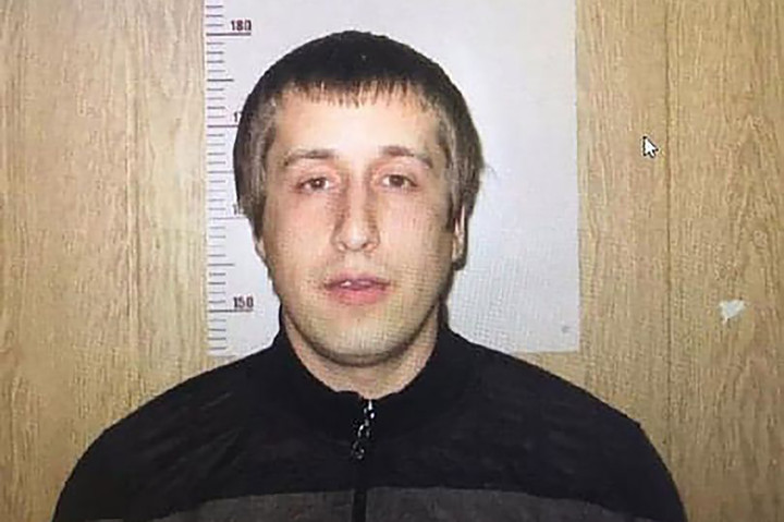 Radik Tagirov letartóztatási fotója
