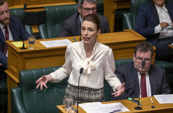Jacinda Ardern új-zélandi kormányfő – Fotó: MTI/AP/NZ Herald/Mark Mitchell
