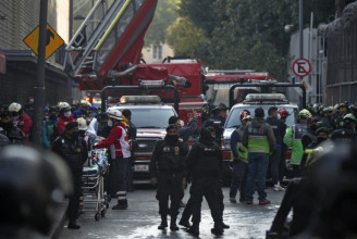 Tűz bénította meg a mexikóvárosi metrót, egy rendőr meghalt
