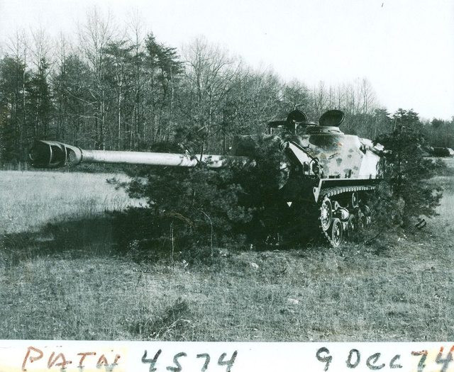A bokorban megtalált T28 Super Heavy Tank – Fotó: Reddit