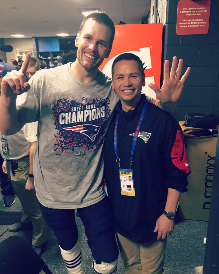 Tom Brady és edzője, Alex Guerrero – Fotó: Tom Brady / Instagram