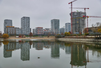 Lassan eléri az 1,1 milliót az új lakások négyzetméterára Budapesten