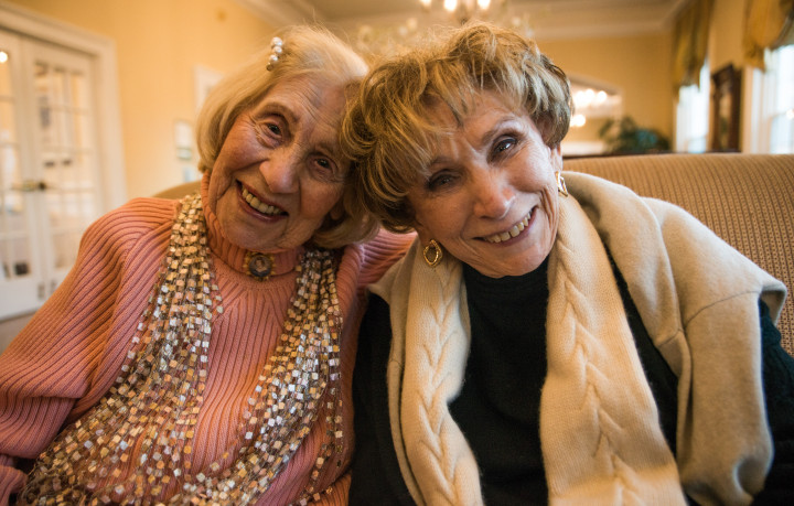 Magda (balra) és Edith 2018-ban – Fotó: Edith Eva Eger / Jordan Engle archívumából