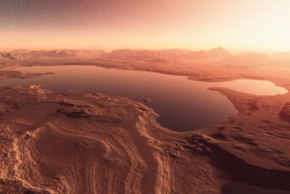 Tengernyi víz lehet a Mars kérge alatt