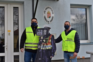 Visszaszerezték ellopott kollégájukat a pannonhalmi rendőrök