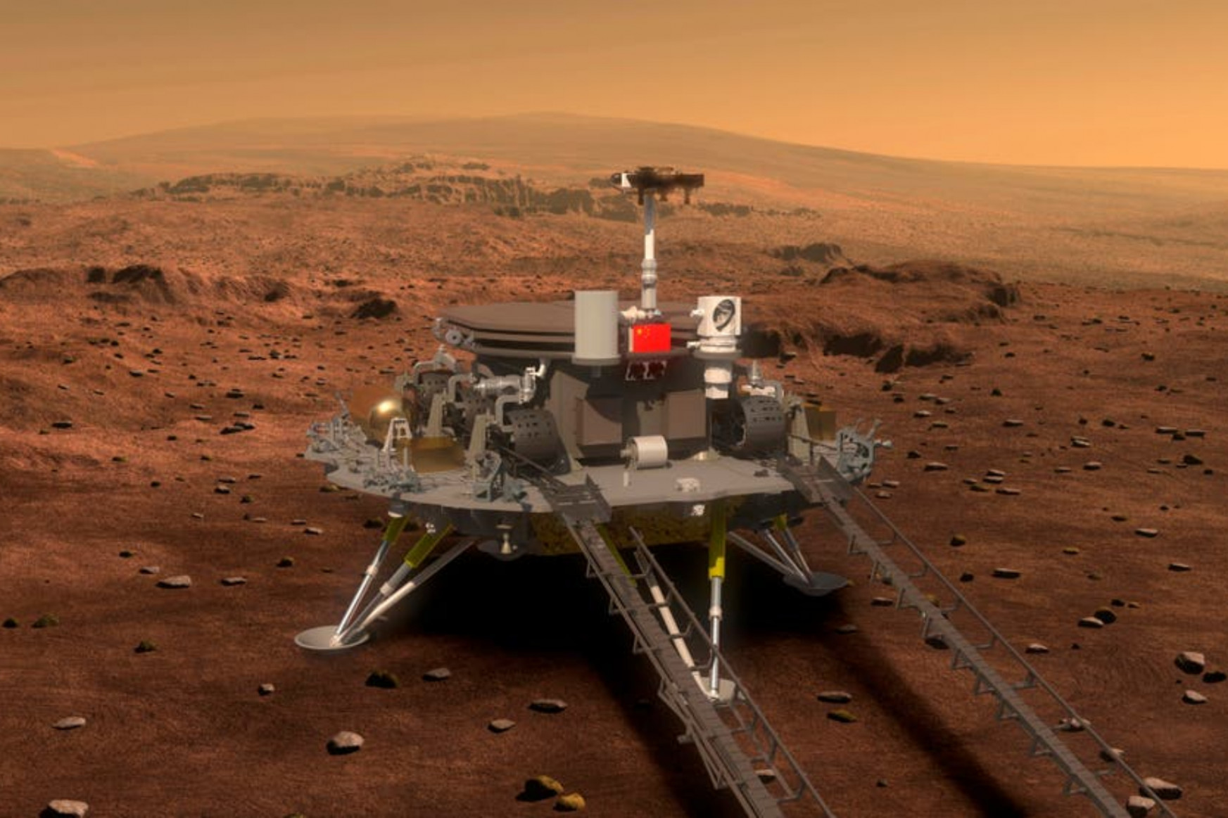 A kínai tűzisten a NASA-t is lekörözte a Marsra szállással