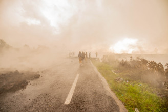 Egy kétmilliós város van veszélyben a Nyiragongo vulkán kitörése után