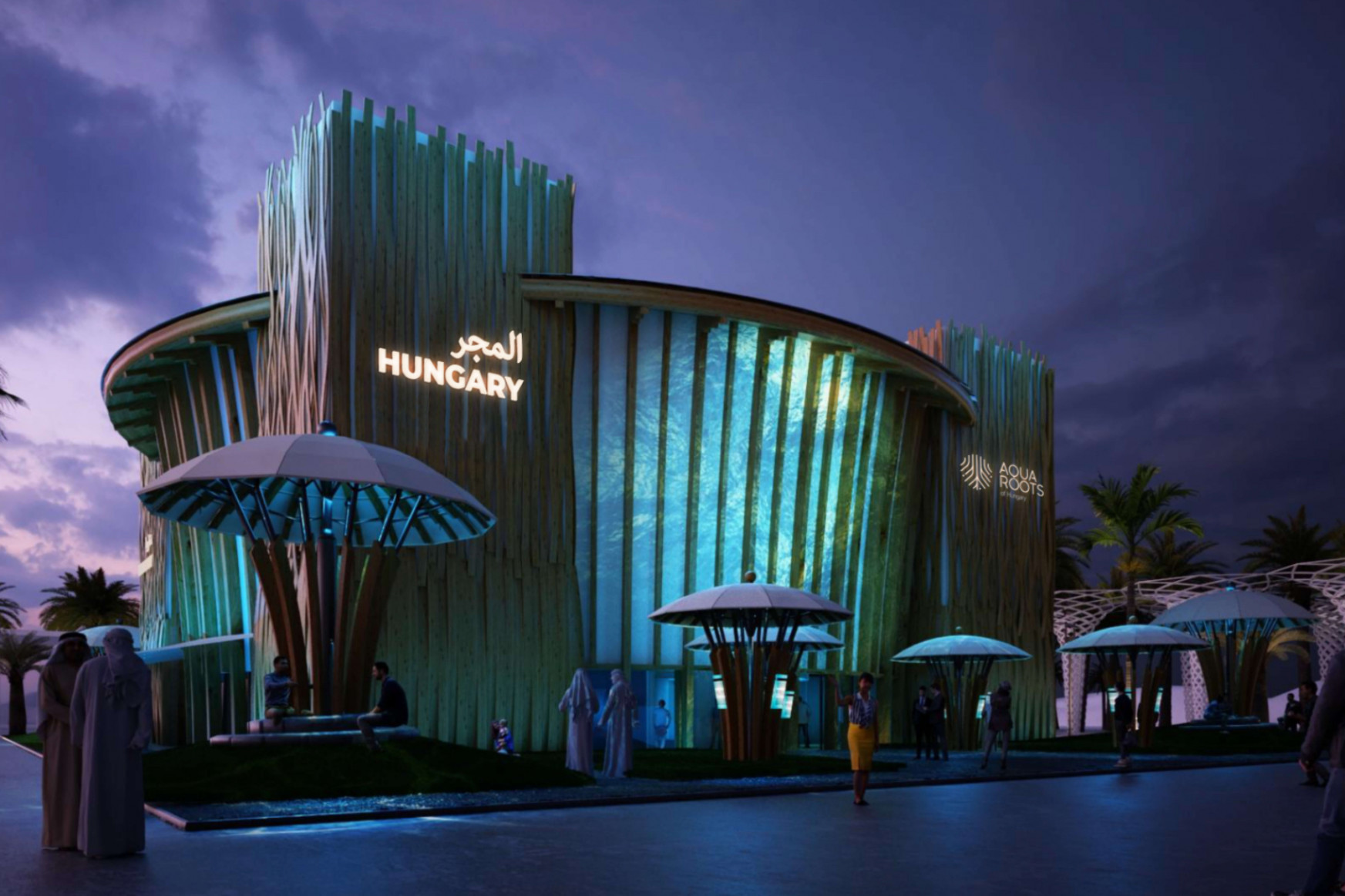 Elkészült a dubaji világkiállítás magyar pavilonja, közel 11,3 milliárd forintból