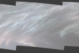 Fura, színes felhőket fotózott a Curiosity a Marson