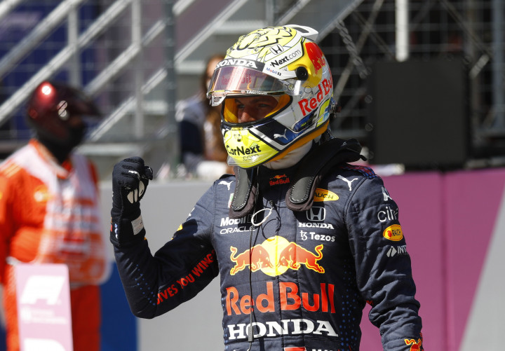 Az időmérő győztese, Max Verstappen – Fotó: Leonhard Foeger / Reuters