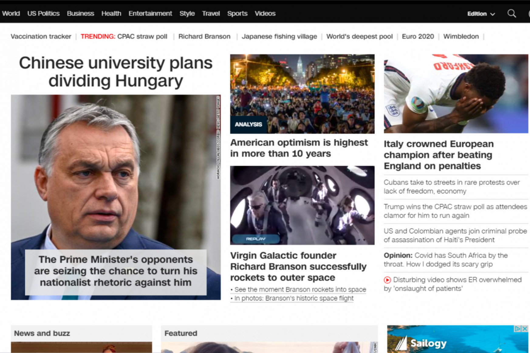 Orbánnal indított hétfőn a CNN