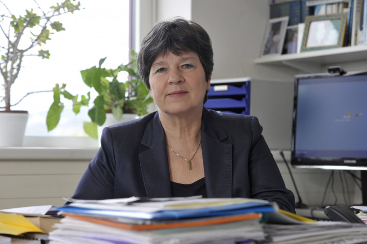 Erdei Anna, az ELTE Immunológiai Tanszékének tanszékvezető egyetemi tanára 2013. október 1-jén – Fotó: Kovács Attila / MTA