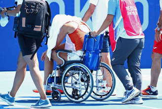 Hőguta miatt szállt ki egy spanyol teniszező az olimpiáról