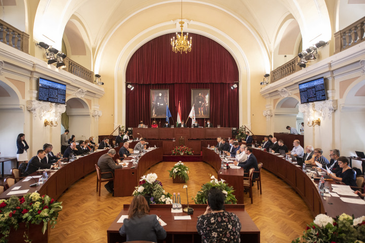 A Fővárosi Közgyűlés ülése 2021. szeptember 1-én – Fotó: Huszti István / Telex
