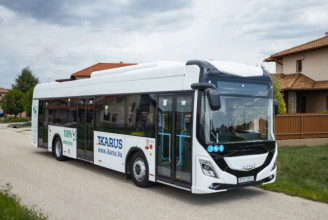 Elektromos Ikarus buszt tesztel a BKK