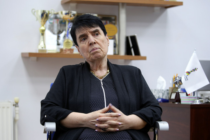 Nona Gaprindasvili 2019. május 10-én, Tbilisziben – Fotó: Irakli Gedenidze / Reuters