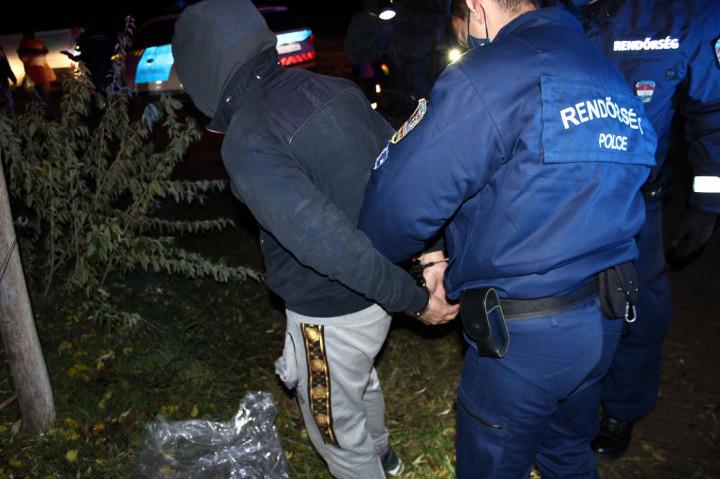 Az őrizetbe vett sofőr – Fotó: Police.hu